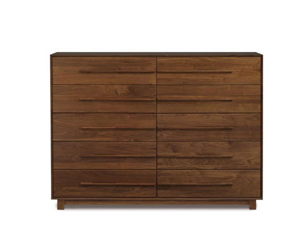 Copeland Sloane 10 Drawer Dresser in Walnut  