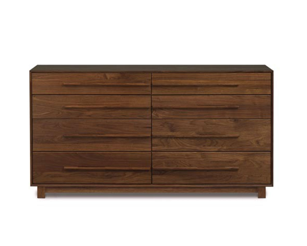 Copeland Sloane 8 Drawer Dresser in Walnut 