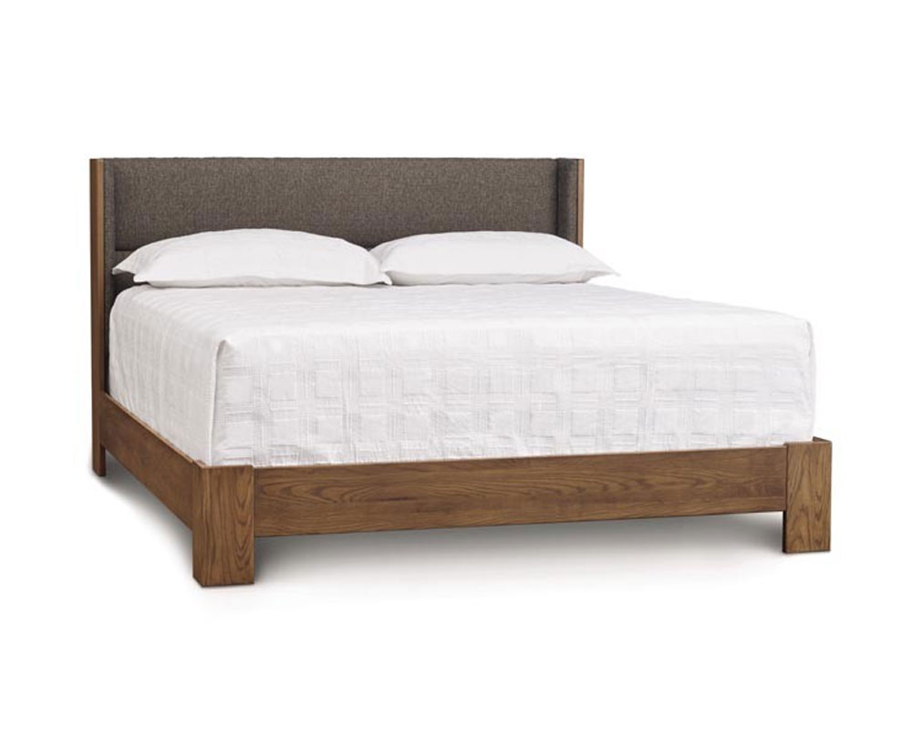 Copeland Sloane Bed for Mattress and Box Spring In Walnut
