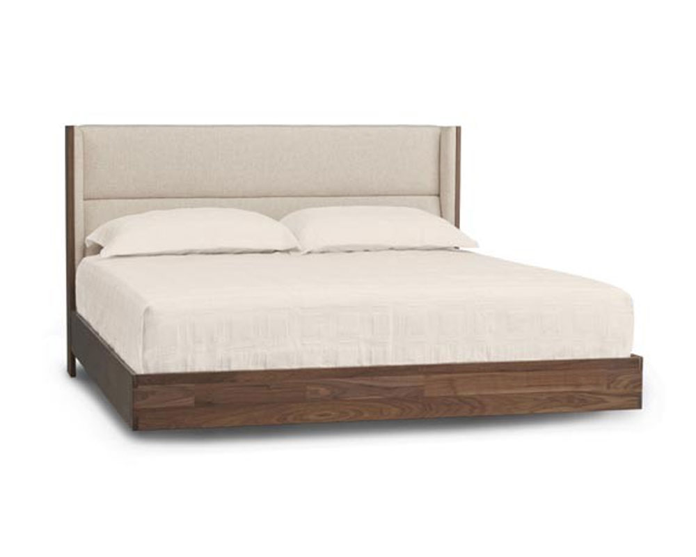 Copeland Sloane Floating Bed in Walnut