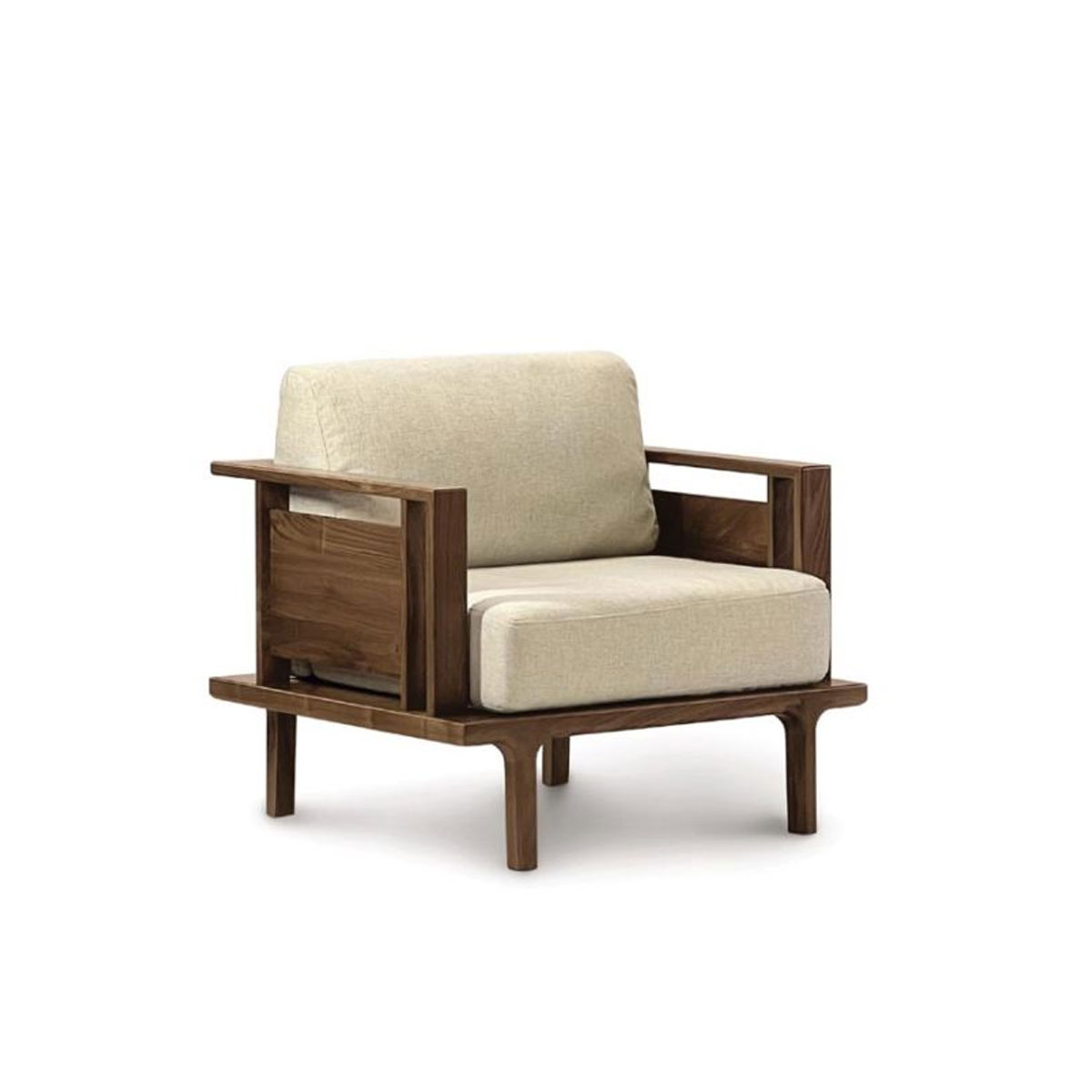 Copeland Sierra Chair with Wood Panels in Walnut