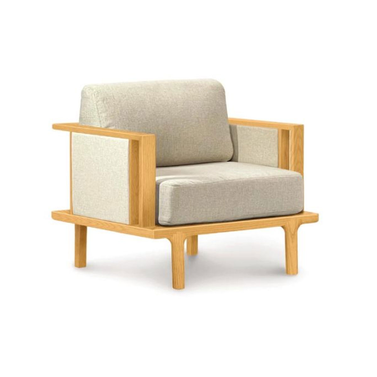 Copeland Sierra Chair with Upholstered Panels in Cherry
