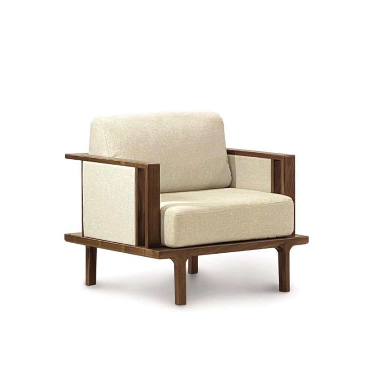 Copeland Sierra Chair with Upholstered Panels in Walnut