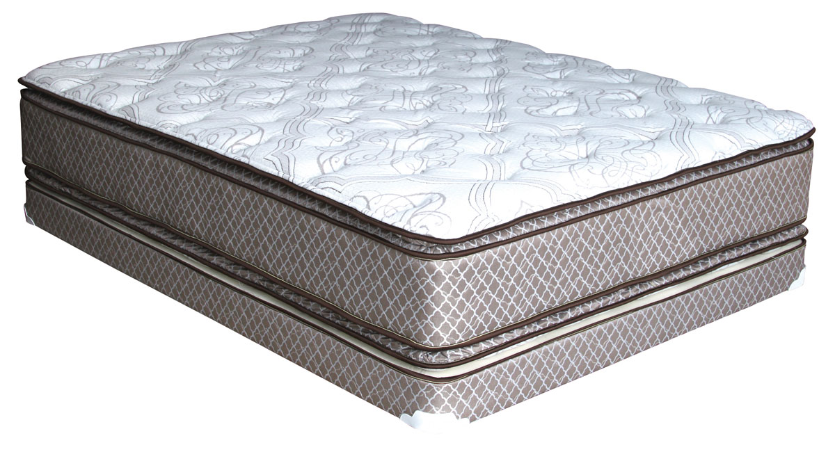 Plush Pillow Top Mattress-368 Coil Unit 