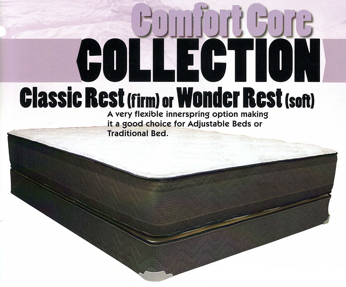 Comfort Core Classic Rest Or Wonder Rest Mattress Ohio Hardwood