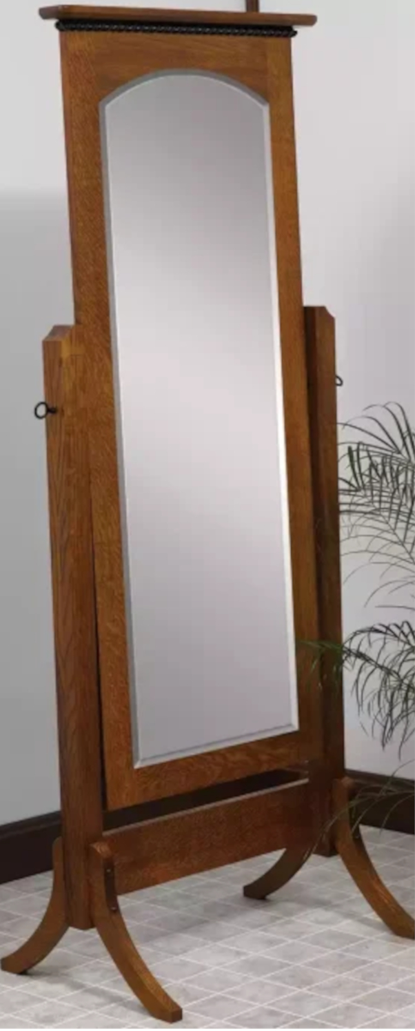 #1006 Bunker Hill Cheval Mirror