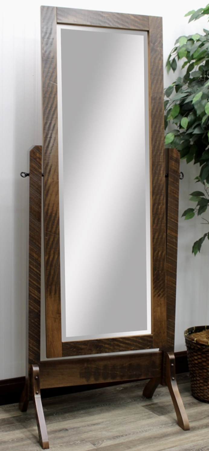 #1010 Shaker Barn Floor Cheval Mirror