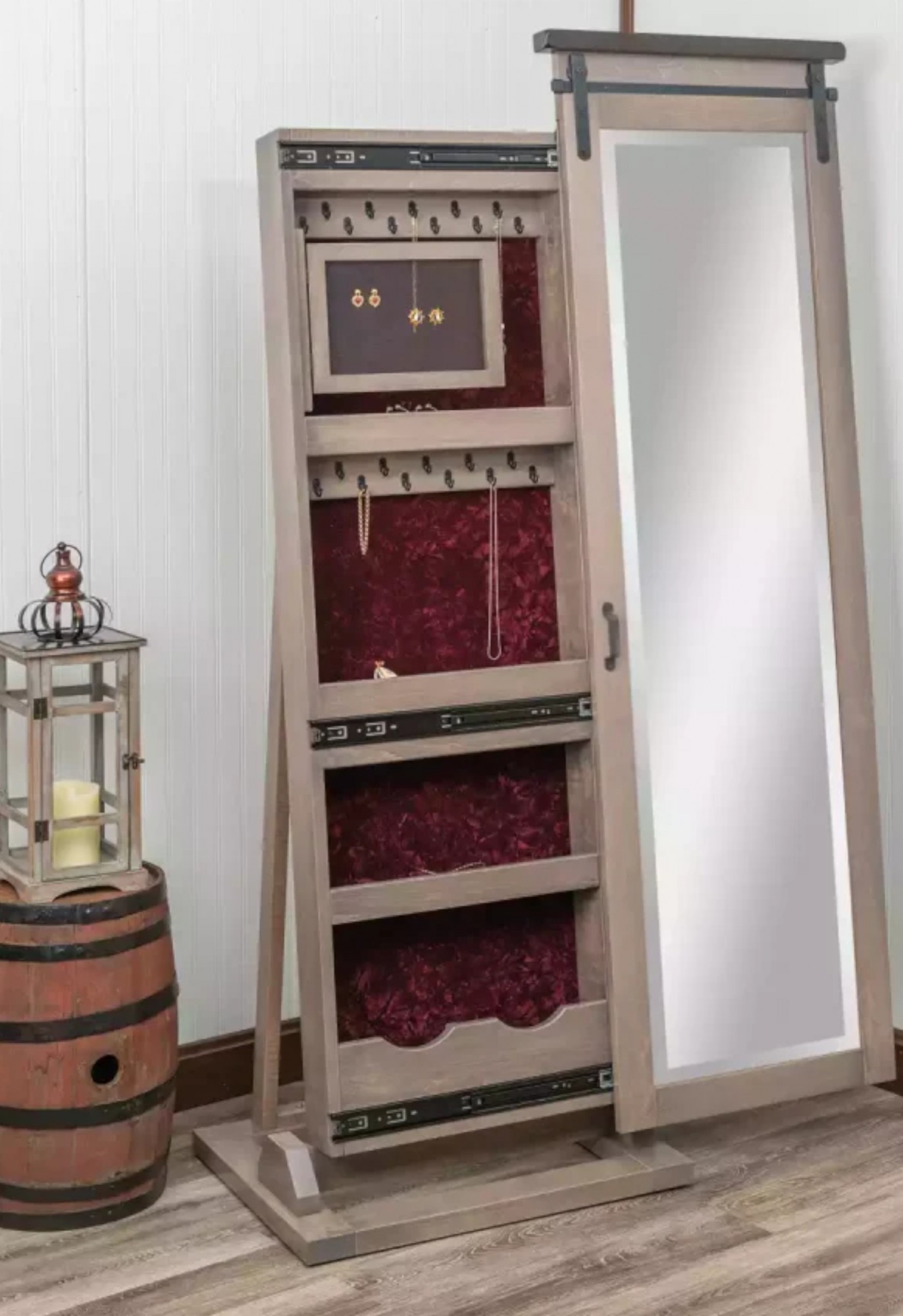 Barn Door Track Leaner Jewelry #1058-101