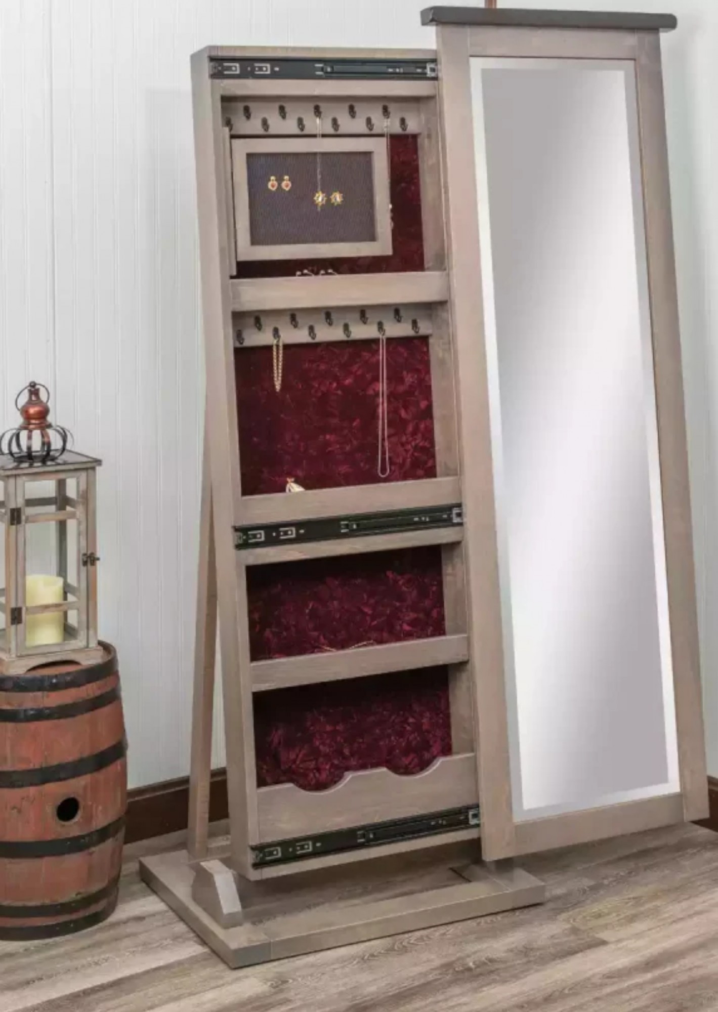 Barn Wood Top Leaner Jewelry #1044-101
