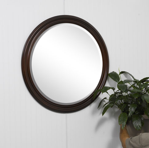 36" Round Wall Mirror
