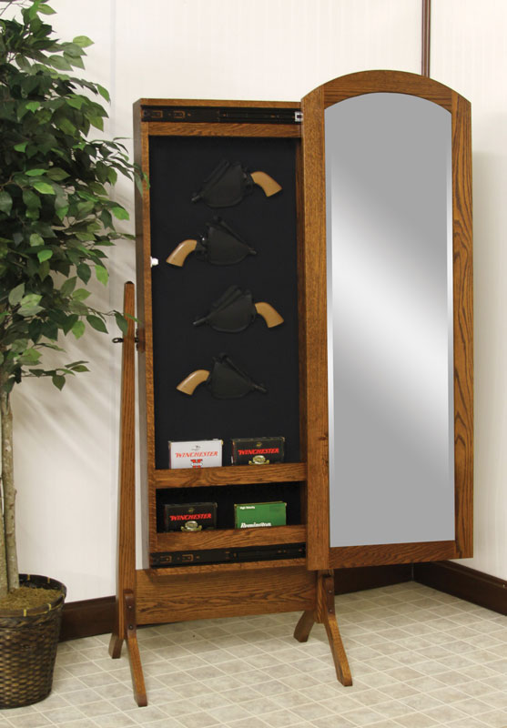 Sliding Mirror Gun Ohio Hardwood Furniture