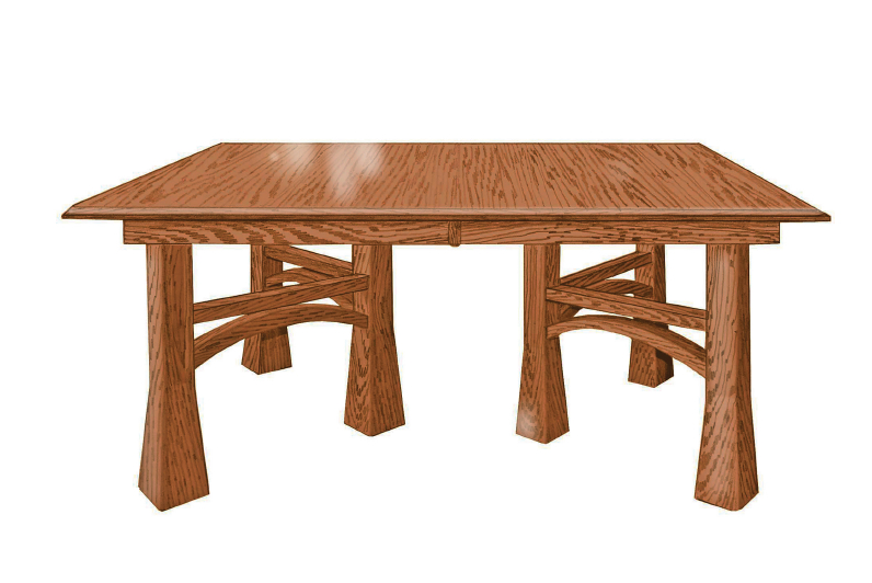 Madison Double Base Table