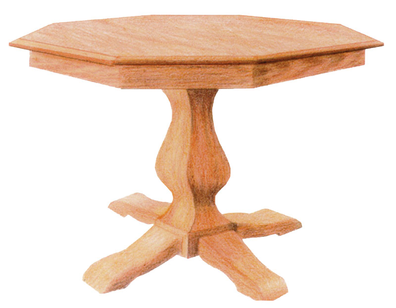 Ashley Single Pedestal Table