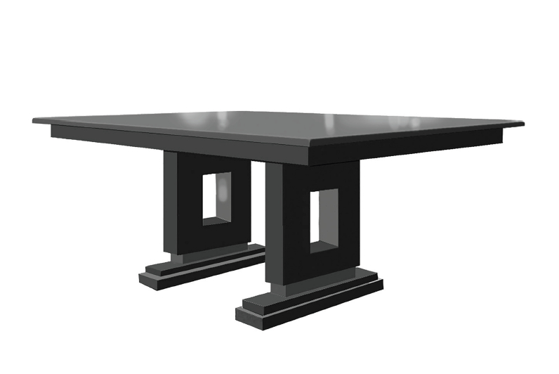 Boca Double Pedestal Dining Table
