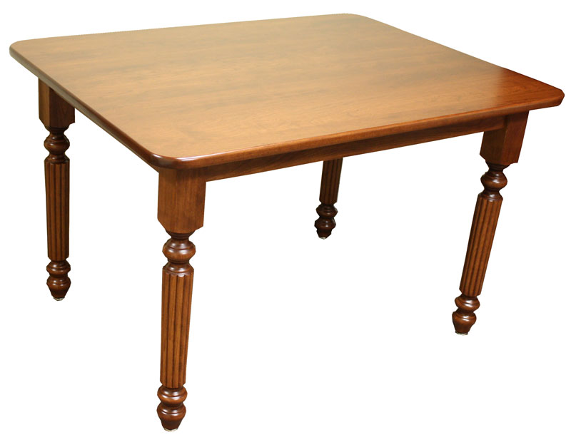 Harvest Fluted Leg Table