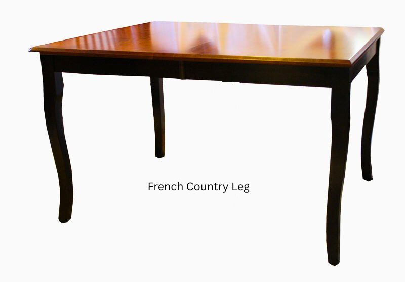 Harvest Table with French Country Leg