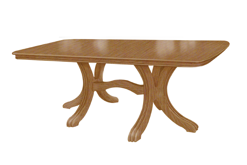 Williamson Double Pedestal Table