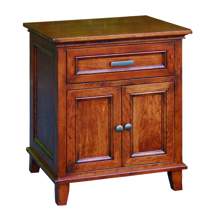 Brooklyn 1-Drawer, 2 Door Nightstand