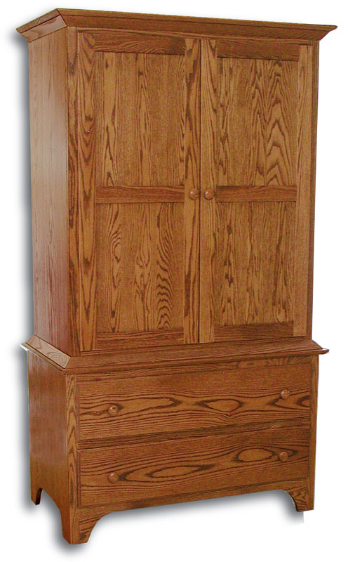 Shaker 2 Piece Armoire