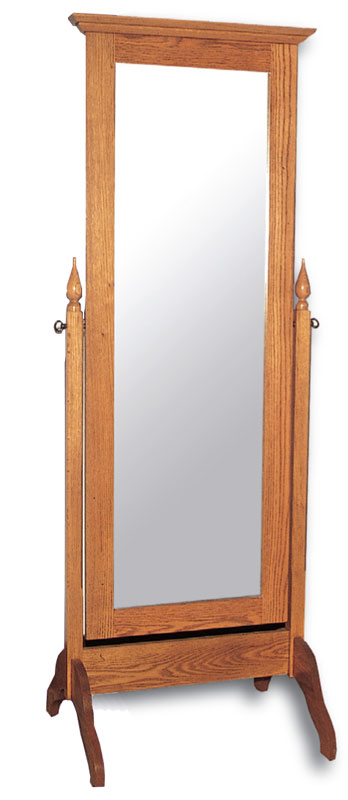 Shaker Cheval Mirror