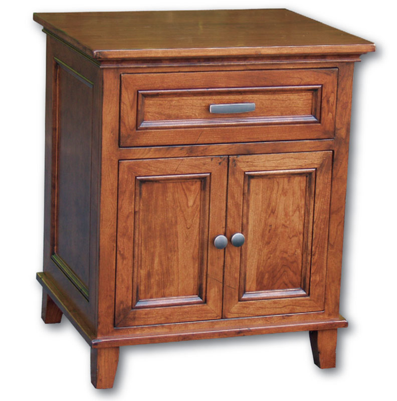 Brooklyn 1-Drawer, 2-Door Nightstand