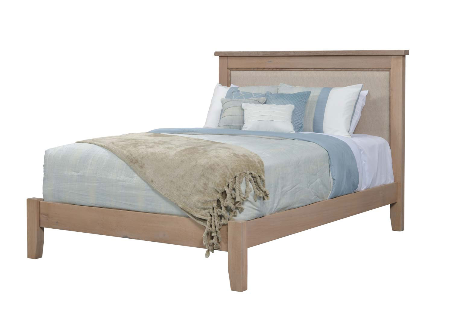 Chloe Fabric Panel Bed