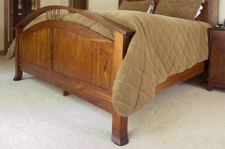Crescent Panel Bed Standard Footboard