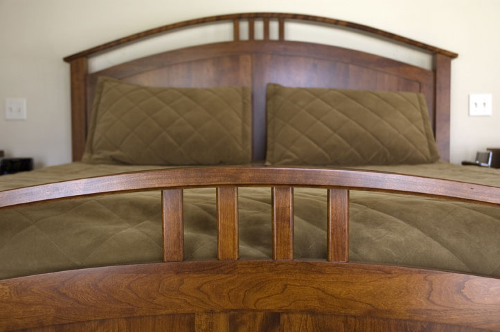 Crescent Panel Bed Footboard