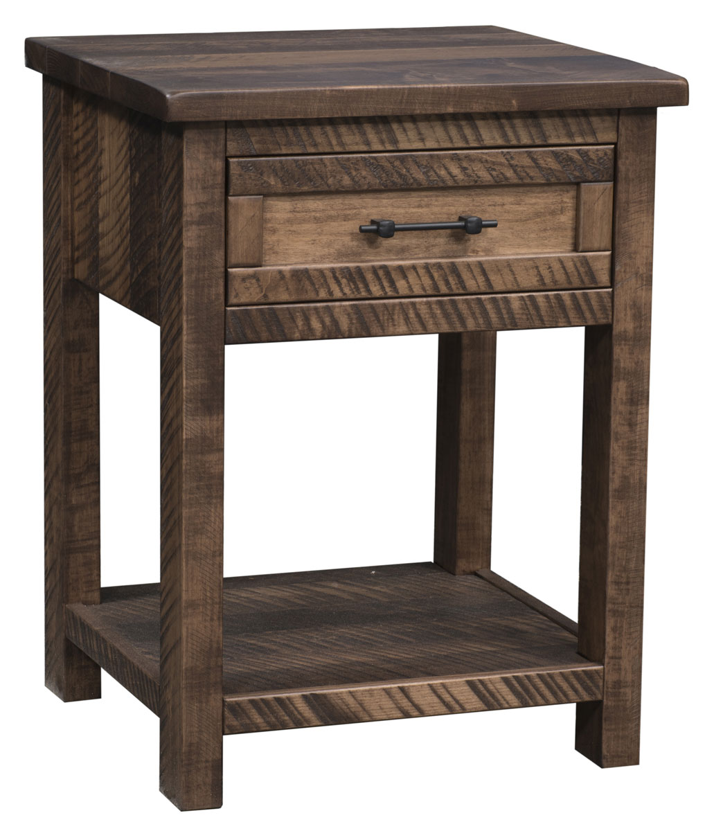 Denali 1-Drawer Open Nightstand