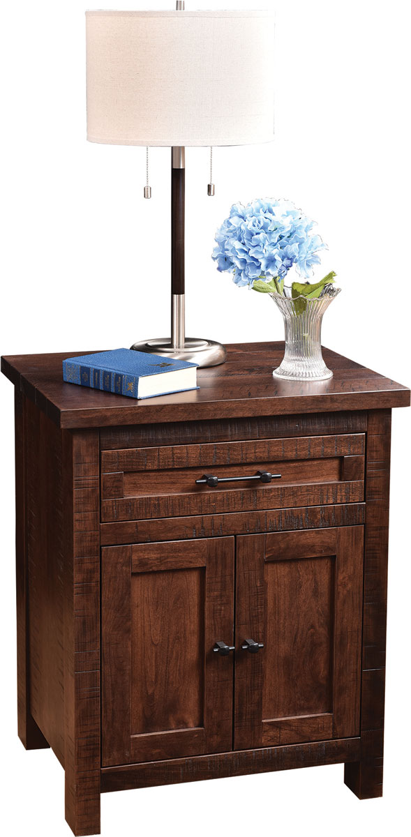 Denali 1-Drawer 2 Door  Nightstand