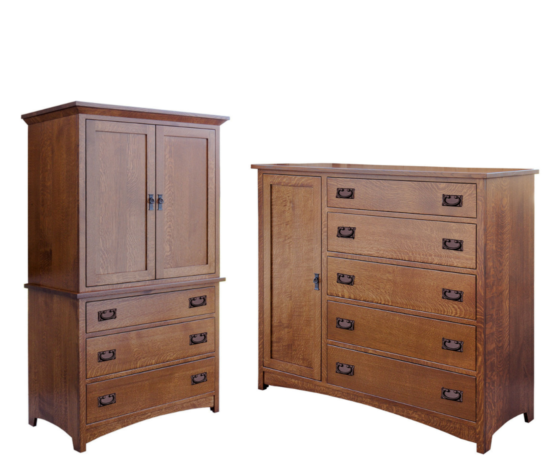 Empire Mission Armoire & Gentleman's Chest