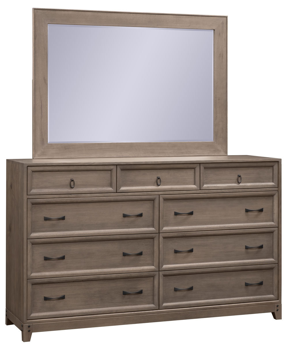 Glendale Tall Dresser with Mirror