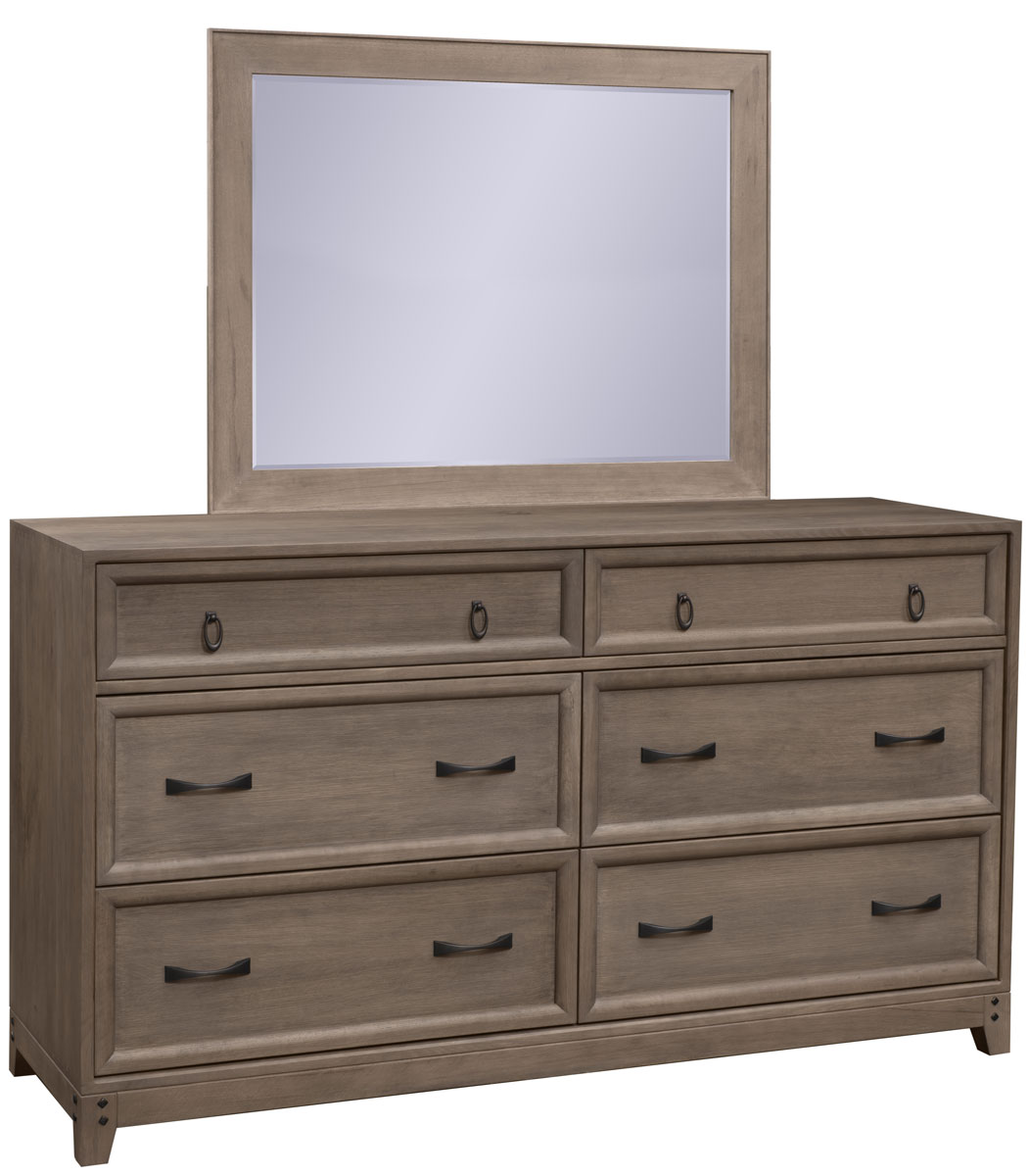Glendale Double Dresser with Mirror