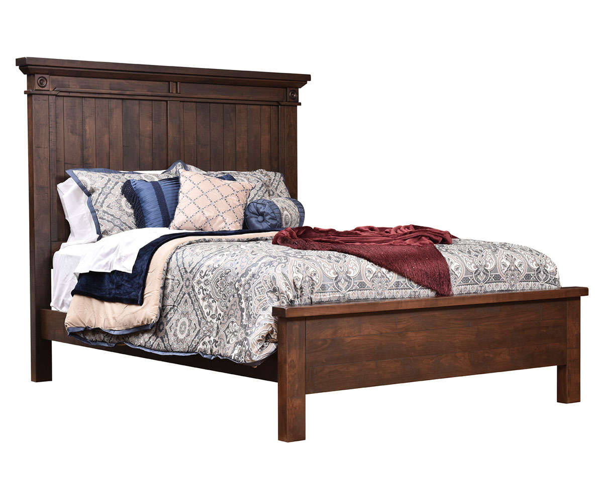 Timber Panel Bed