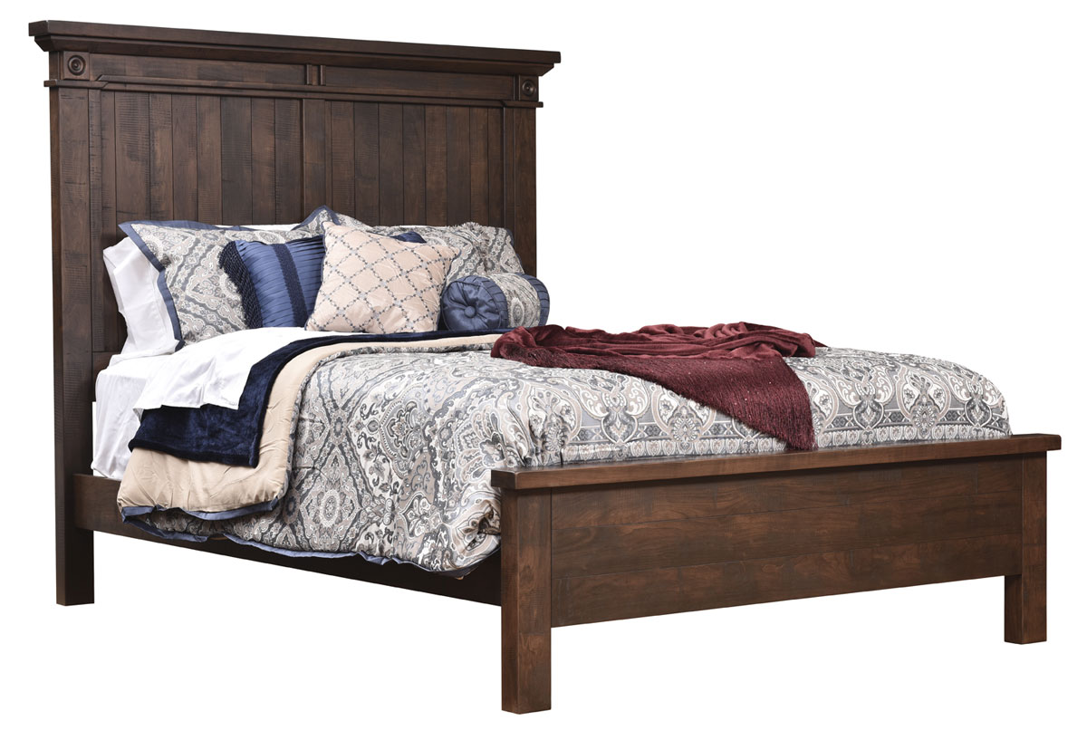 Timber Panel Bed