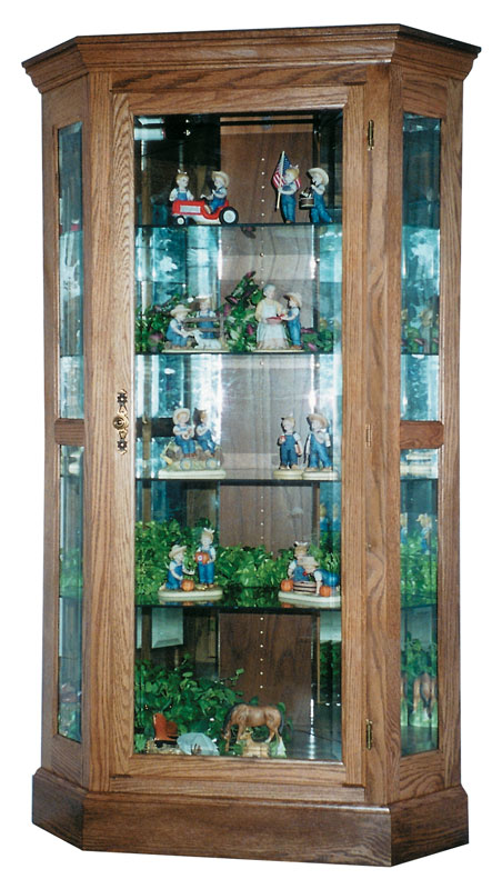 Corner Curio Cabinet