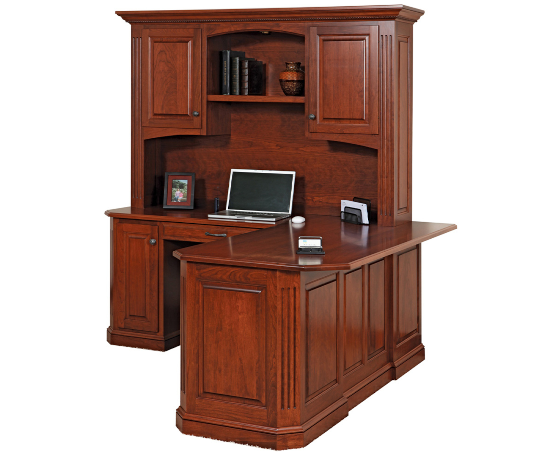 Buckingham Corner Desk & Hutch