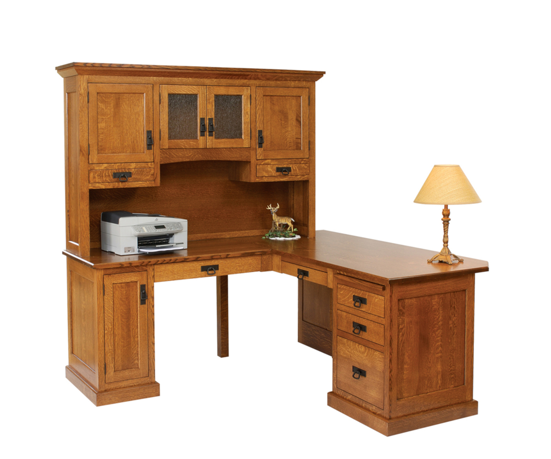 Homestead Corner Desk & Hutch