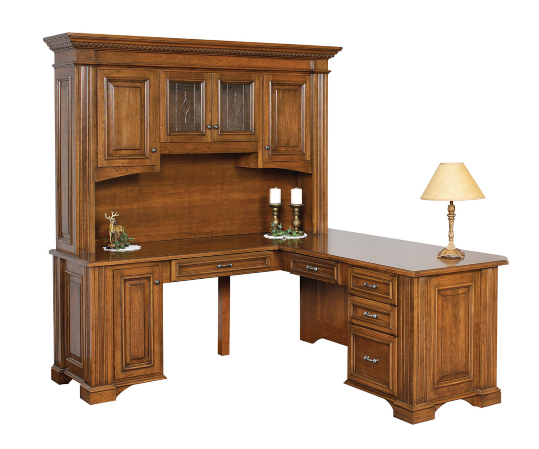 Lincoln Corner Desk & Hutch