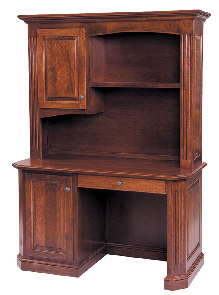 Buckingham Series Workstation and Hutch