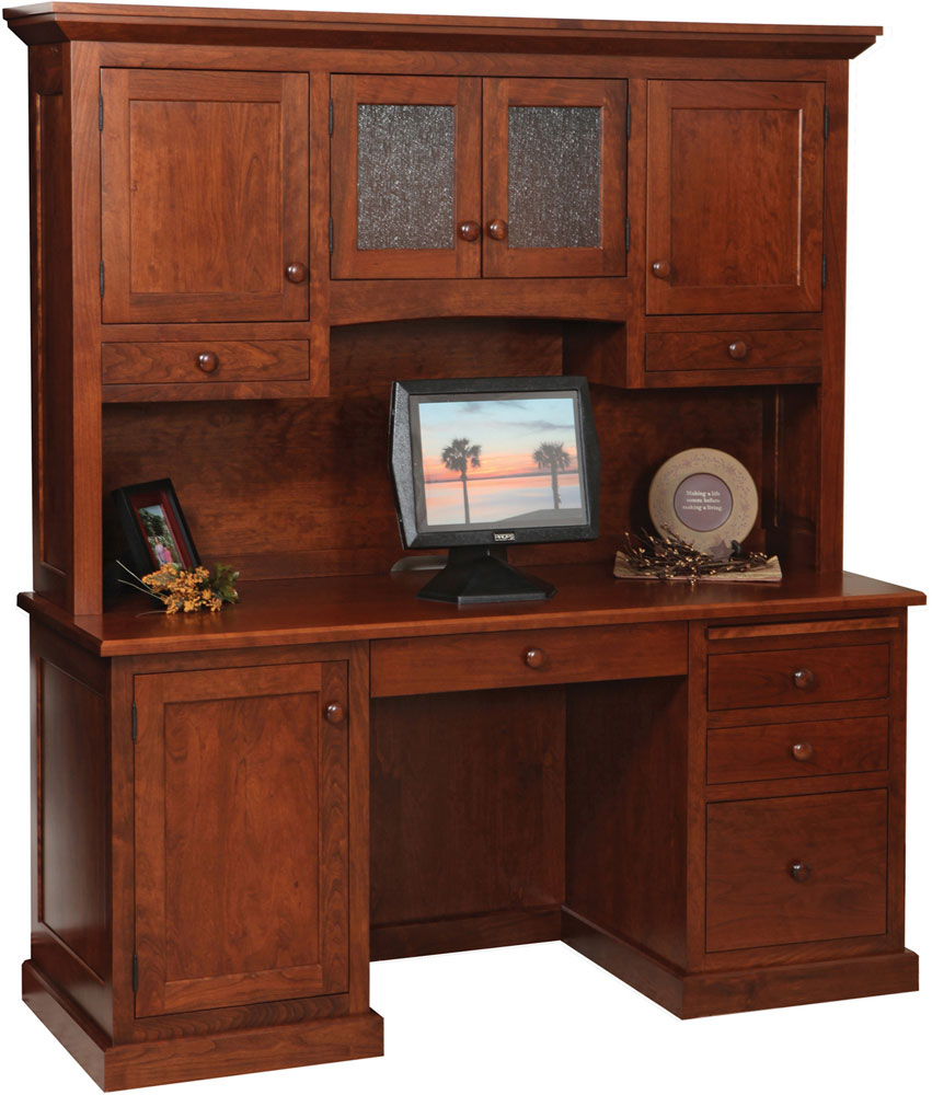 Homestead Series Credenza and Hutch