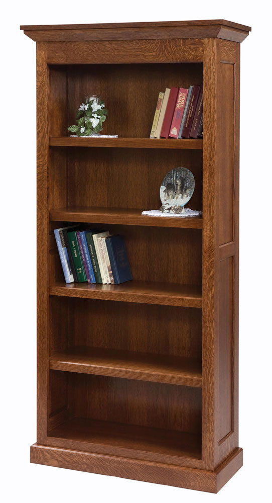 Homestead Series Bookcase shown in Cherry Wood with OCS Boston Stain.