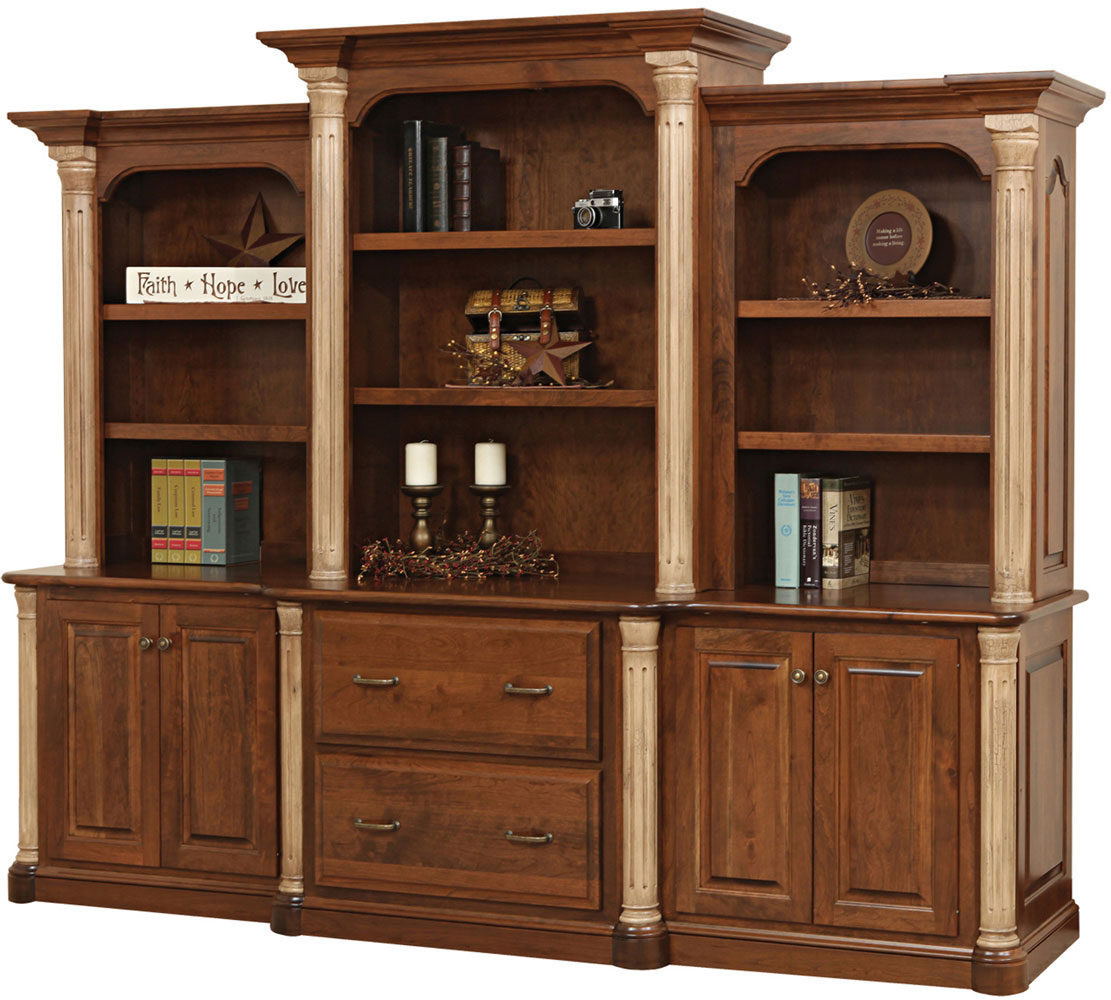 Jefferson Series 98 inch and Three Piece Hutch