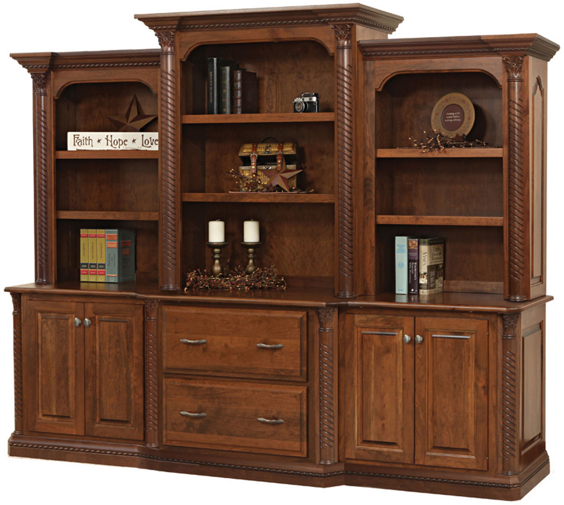 Lexington Series 98 inch and Three Piece Hutch