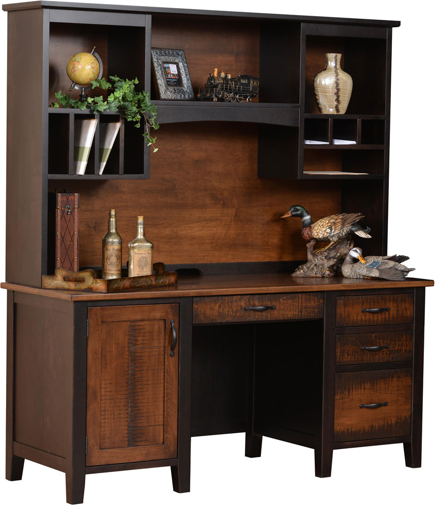 Manhattan Series Credenza and Hutch