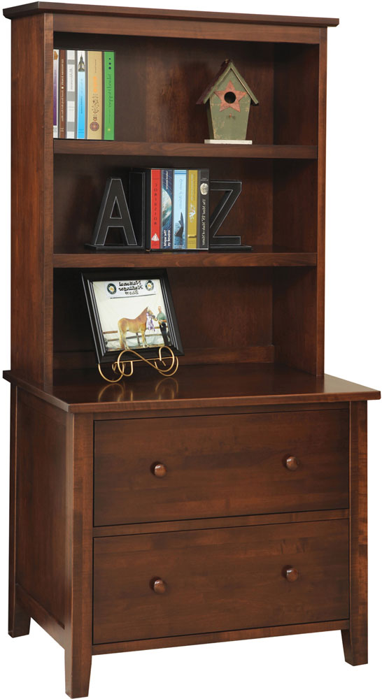 Manhattan Series Lateral File and Bookshelf 