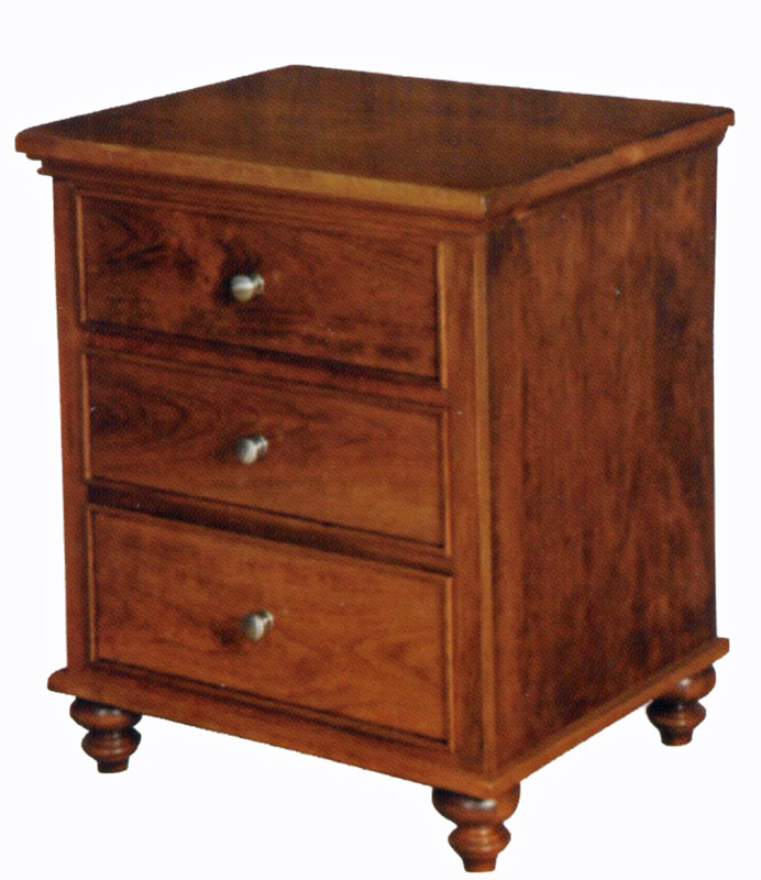 Duchess 3-Drawer Nightstand