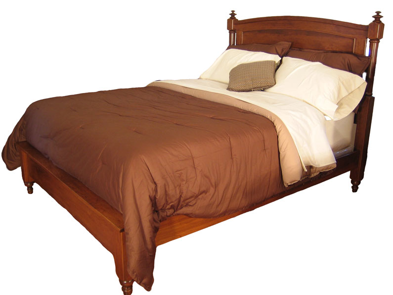 Queen Bed with OCS-108 S-14 Stain