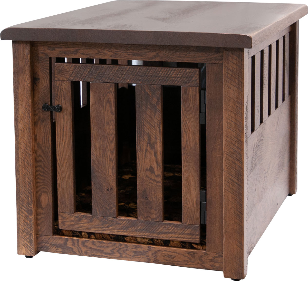 Rustic End Table Crate 