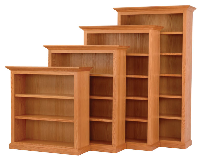 Executive Bookcases In Solid Hardwood Ohio Hardwood Furniture